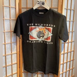 Vintage The Hundreds Drawing Lines Classic Graphic T-Shirt  Men's Size Medium